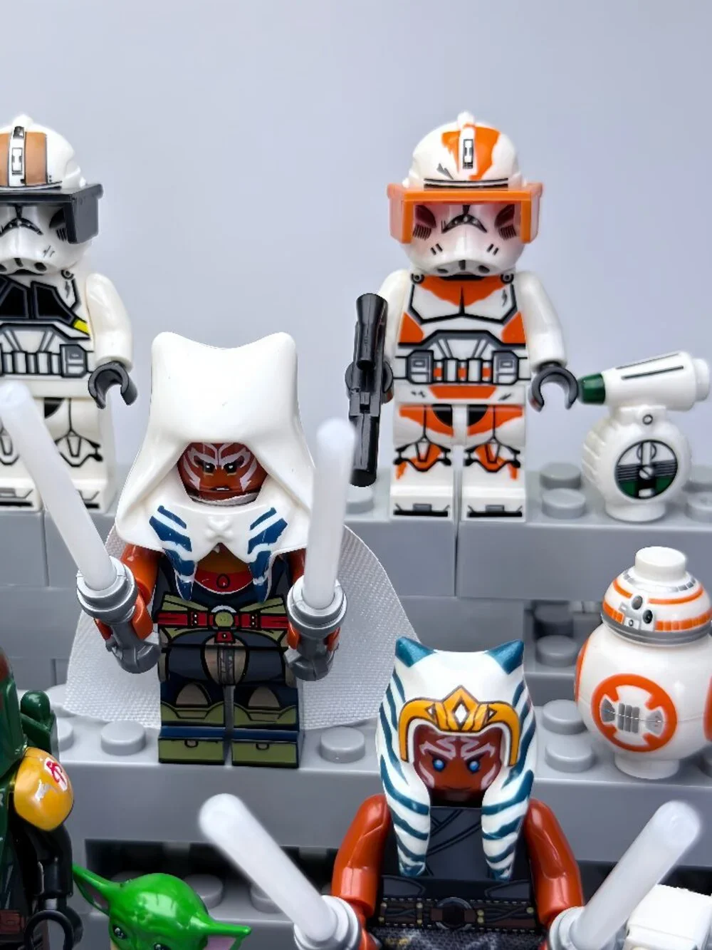 Star Wars Clone Wars Custom Minifigures Lot of 8